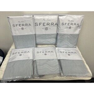 Sferra Onda Duvet + 2 Euro Shams + 2 Boudoir + 1 Standard Sham